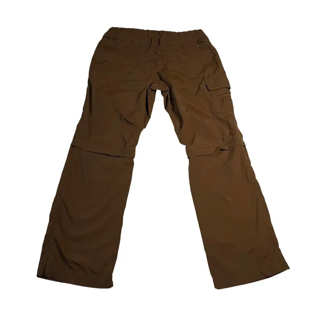 REI Women's Nylon Straight Leg Convertible Cargo Pants Size 6P UPF 30+ Hiking